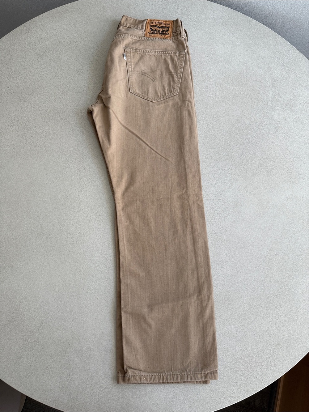 Levi's Men's Straight 505 Light Brown